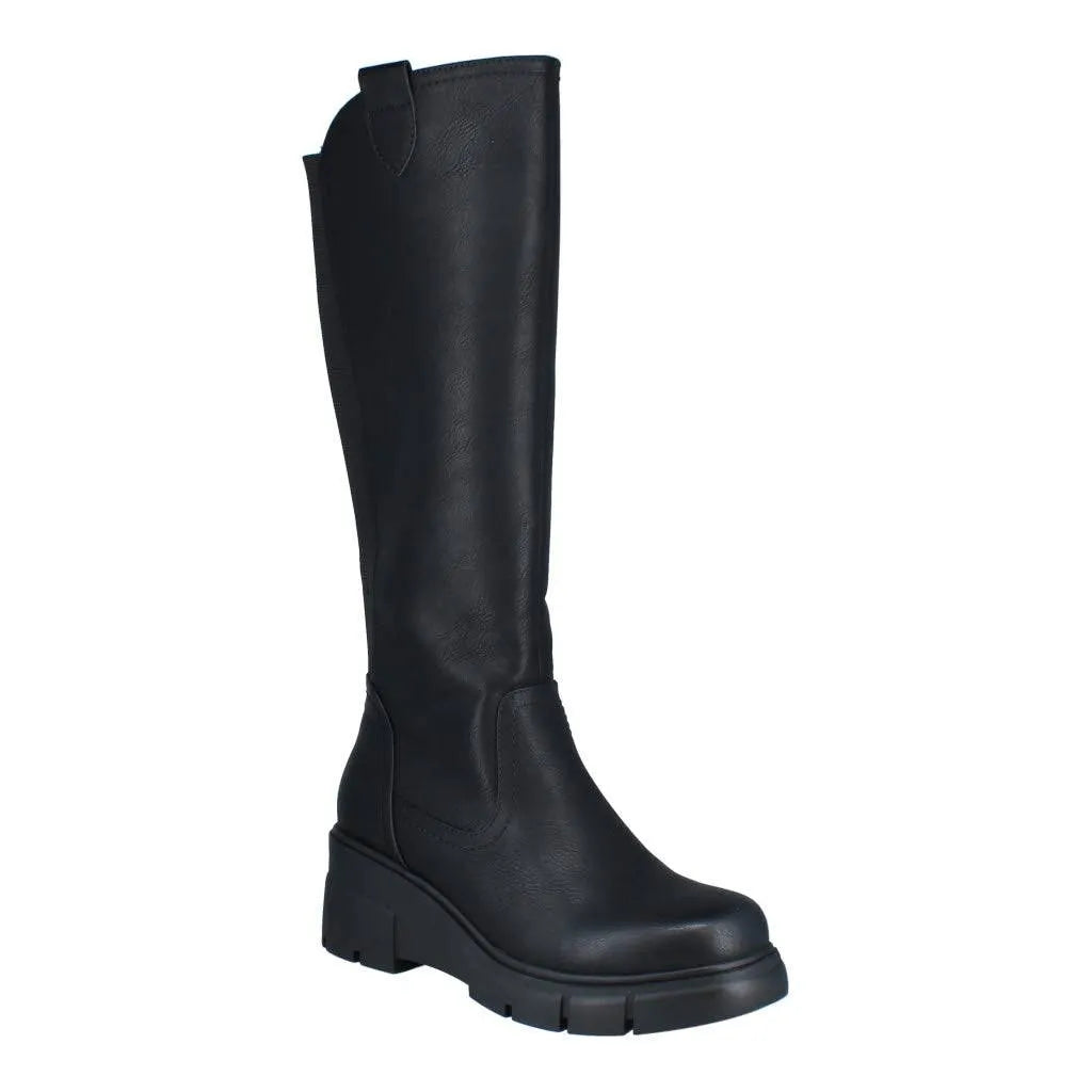 Westland 582604 Willey 04 Ladies Black Vegan Side Zip Knee High Boots-elevate your sole