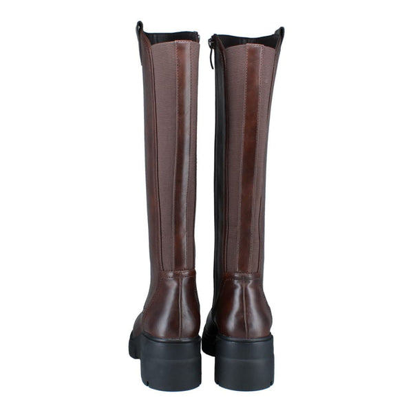 Westland 582604 Willey 04 Ladies Dark Brown Vegan Side Zip Knee High Boots-elevate your sole