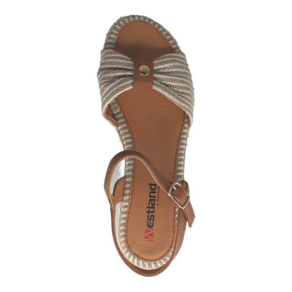 Westland 591401 Espi 01 Ladies Beige Combi Vegan Buckle Sandals-elevate your sole