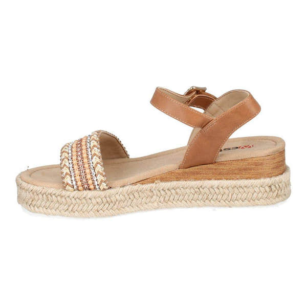 Westland 592005 Madison 05 Ladies Camel Combi Vegan Buckle Sandals-elevate your sole