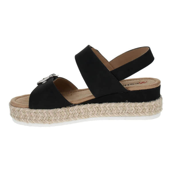 Westland 592006 Madison 06 Ladies Black Vegan Buckle Sandals-elevate your sole