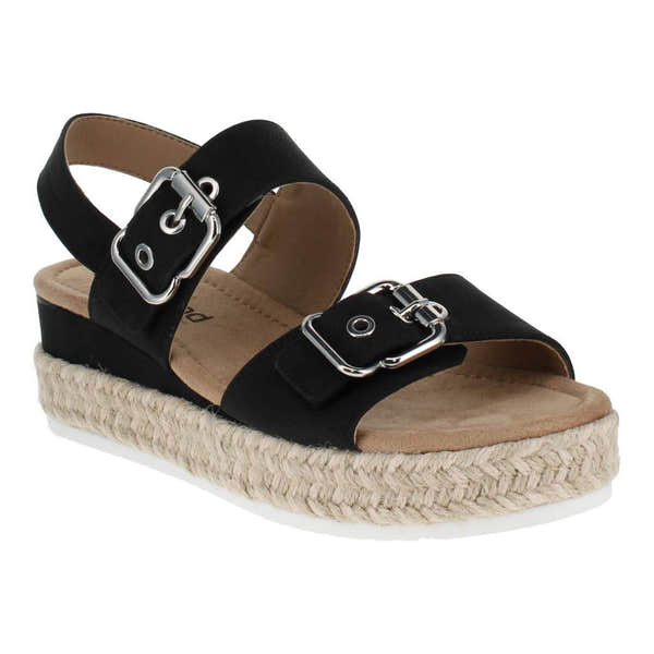 Westland 592006 Madison 06 Ladies Black Vegan Buckle Sandals-elevate your sole