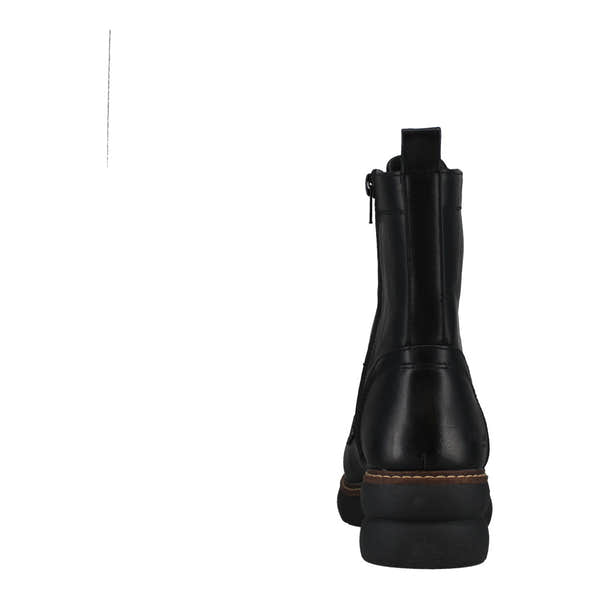 Westland Women's Black Side Zip Ankle Boots with chunky sole and pull tab, stylish and comfortable footwear.