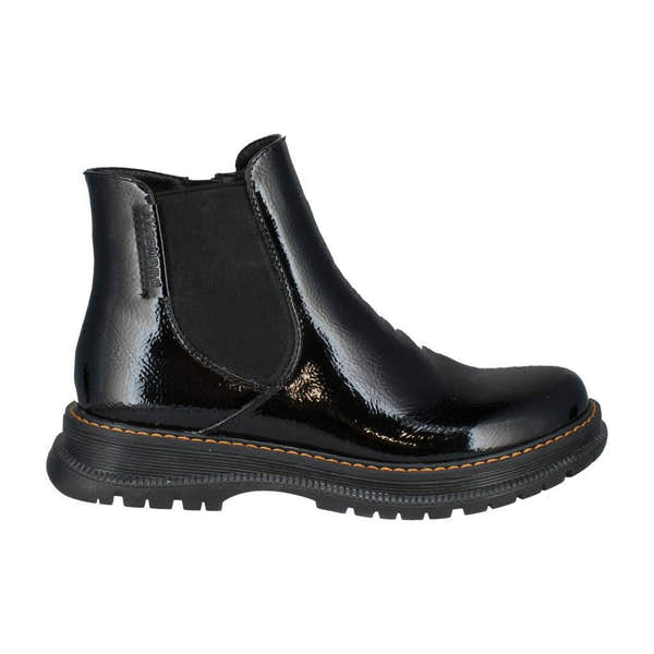 Westland 769522 Peyton 02 Ladies Black Patent Vegan Side Zip Ankle Boots-elevate your sole