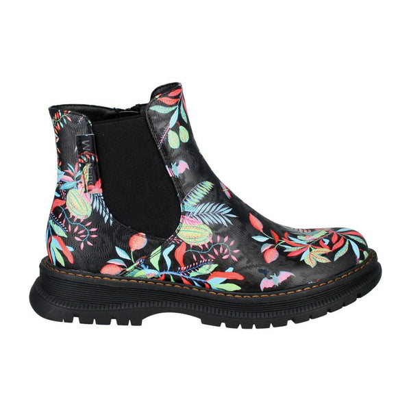 Westland 769522 Peyton 02 Ladies Black Print Vegan Side Zip Ankle Boots-elevate your sole