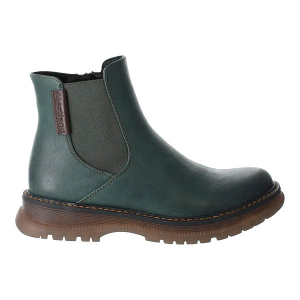 Westland 769522 Peyton 02 Ladies Green Vegan Side Zip Ankle Boots-elevate your sole