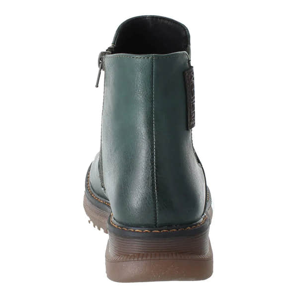 Westland 769522 Peyton 02 Ladies Green Vegan Side Zip Ankle Boots-elevate your sole