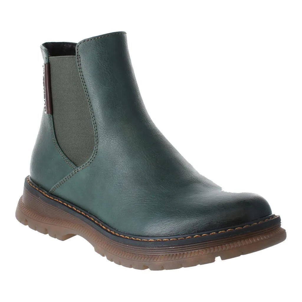 Westland 769522 Peyton 02 Ladies Green Vegan Side Zip Ankle Boots-elevate your sole