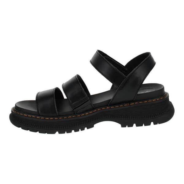 Westland 769528 Peyton 08 Ladies Black Vegan Touch Fastening Sandals-elevate your sole