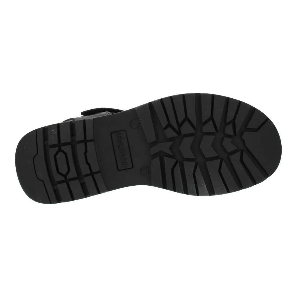 Westland 769528 Peyton 08 Ladies Black Vegan Touch Fastening Sandals-elevate your sole
