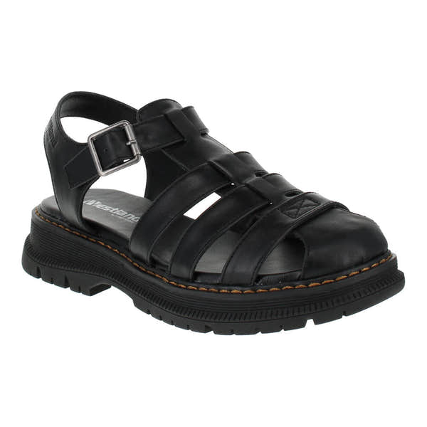 Westland 769529 Peyton 09 Ladies Black Vegan Touch Fastening Sandals-elevate your sole