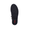 Rieker Y9131-45 Ladies Grey Water Resistant Side Zip Ankle Boots