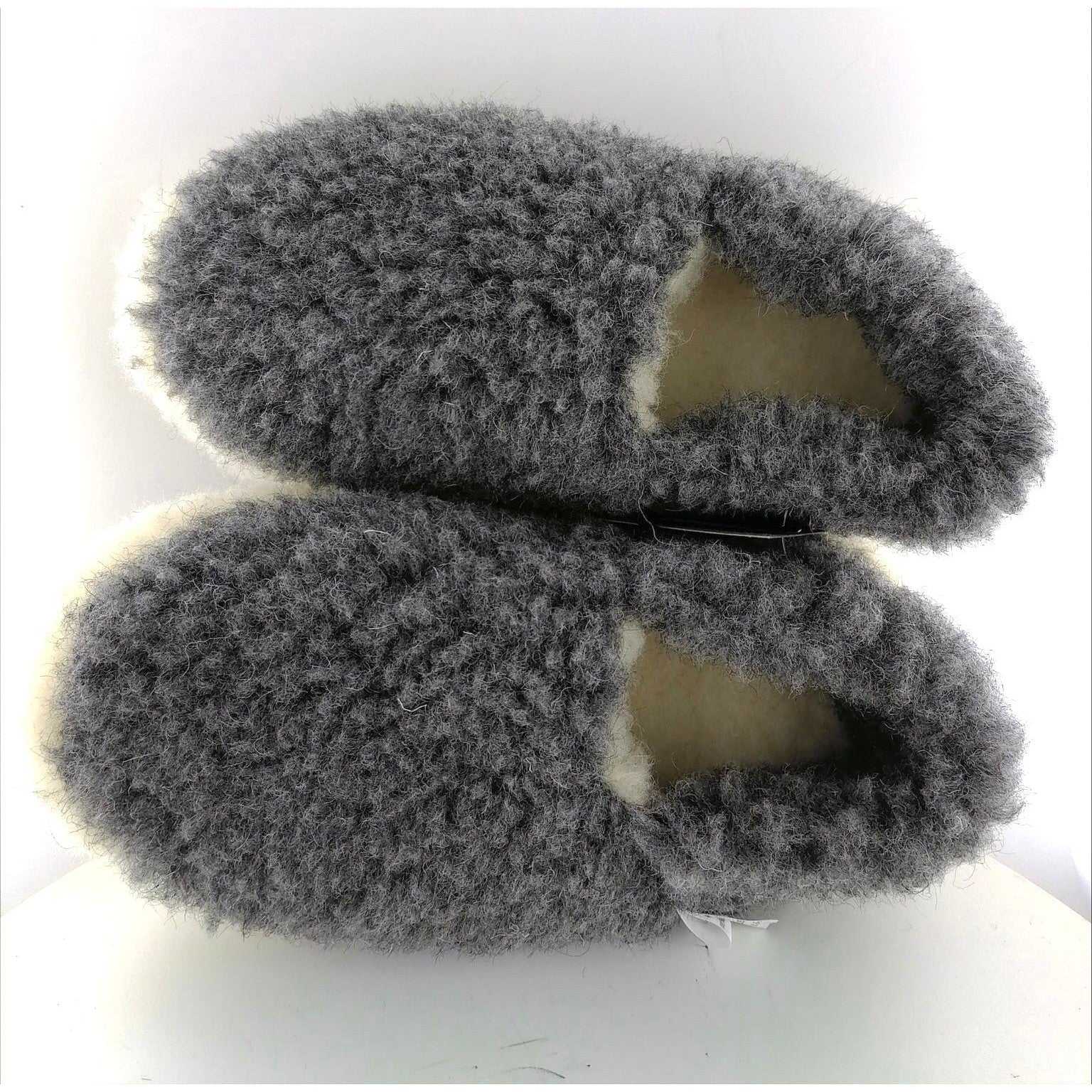 Yoko Full Unisex Graphite Wool Slippers - elevate your sole