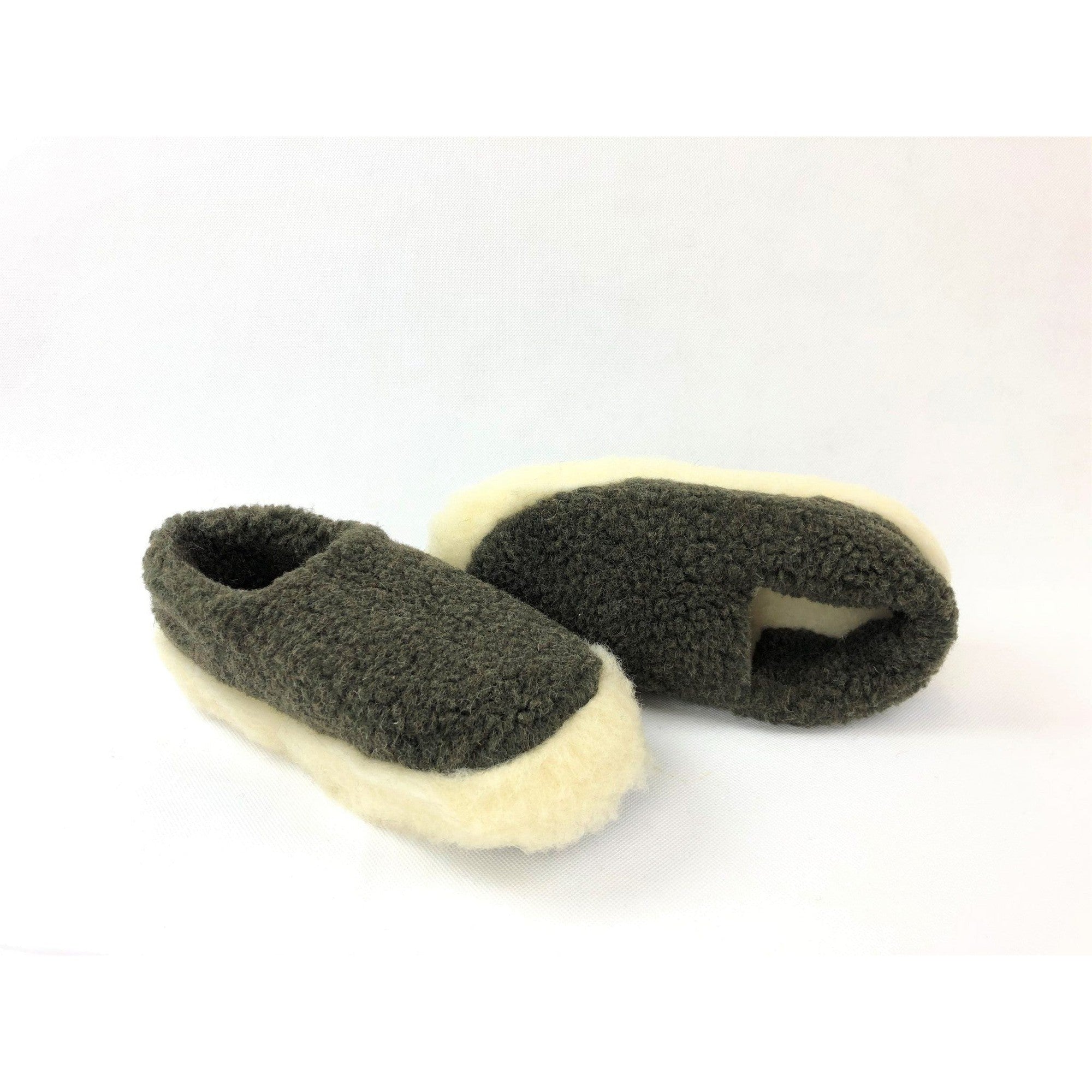 Yoko Full Unisex Graphite Wool Slippers - elevate your sole