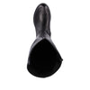 Rieker Z9591-01 Ladies Black Leather Side Zip Knee High Boots