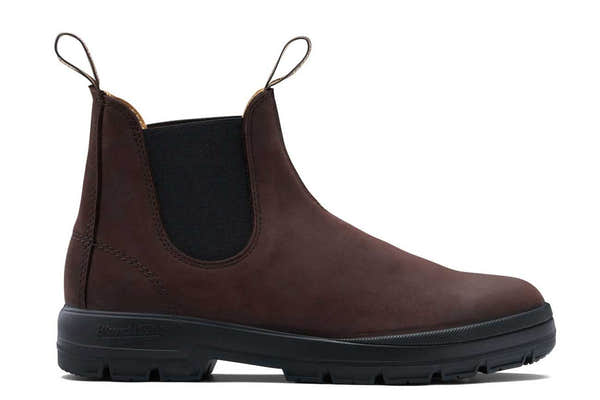 Blundstone 2632 chocolate Chelsea boot, side profile