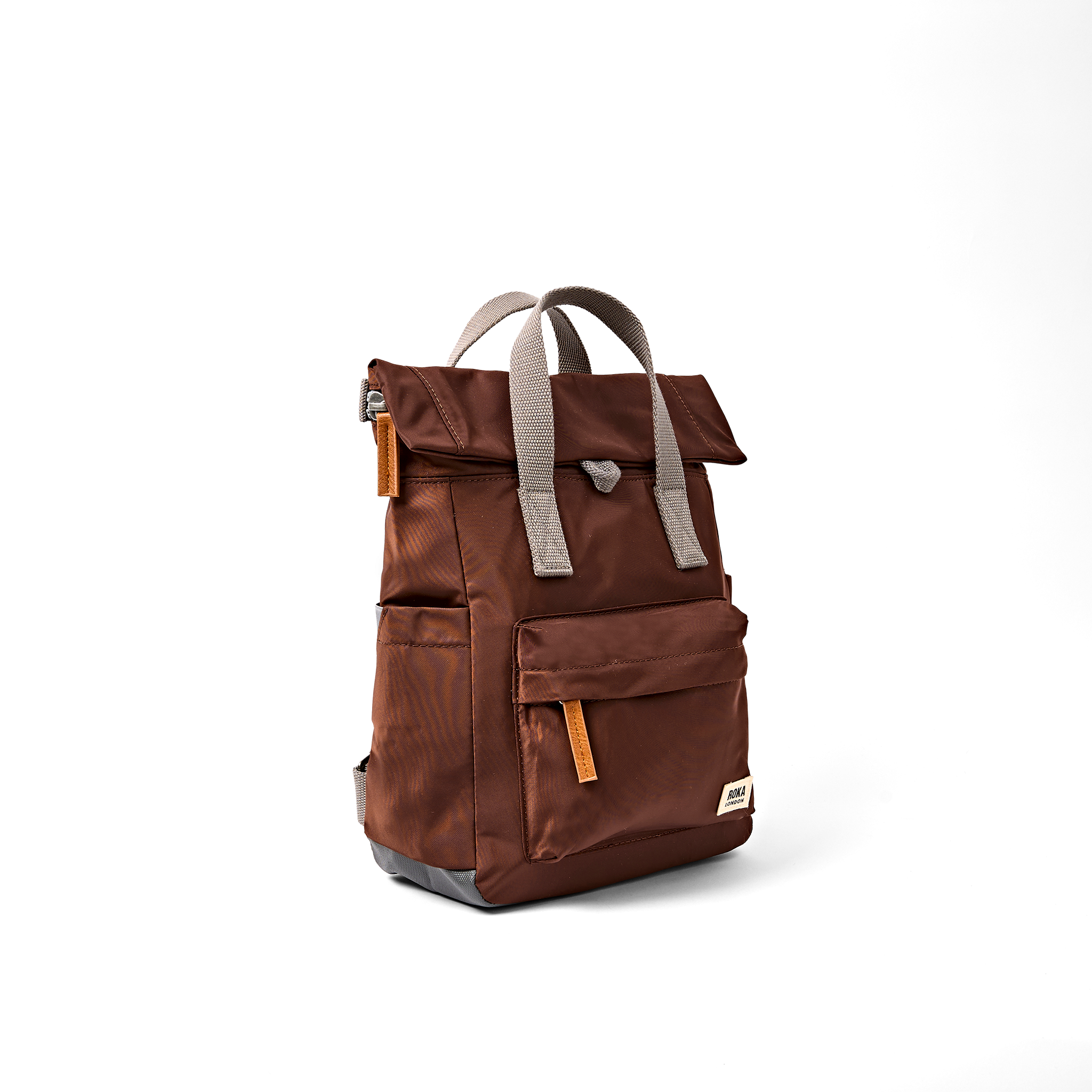 Roka Canfield Rocky Road Small Backpack, angled side view (1)