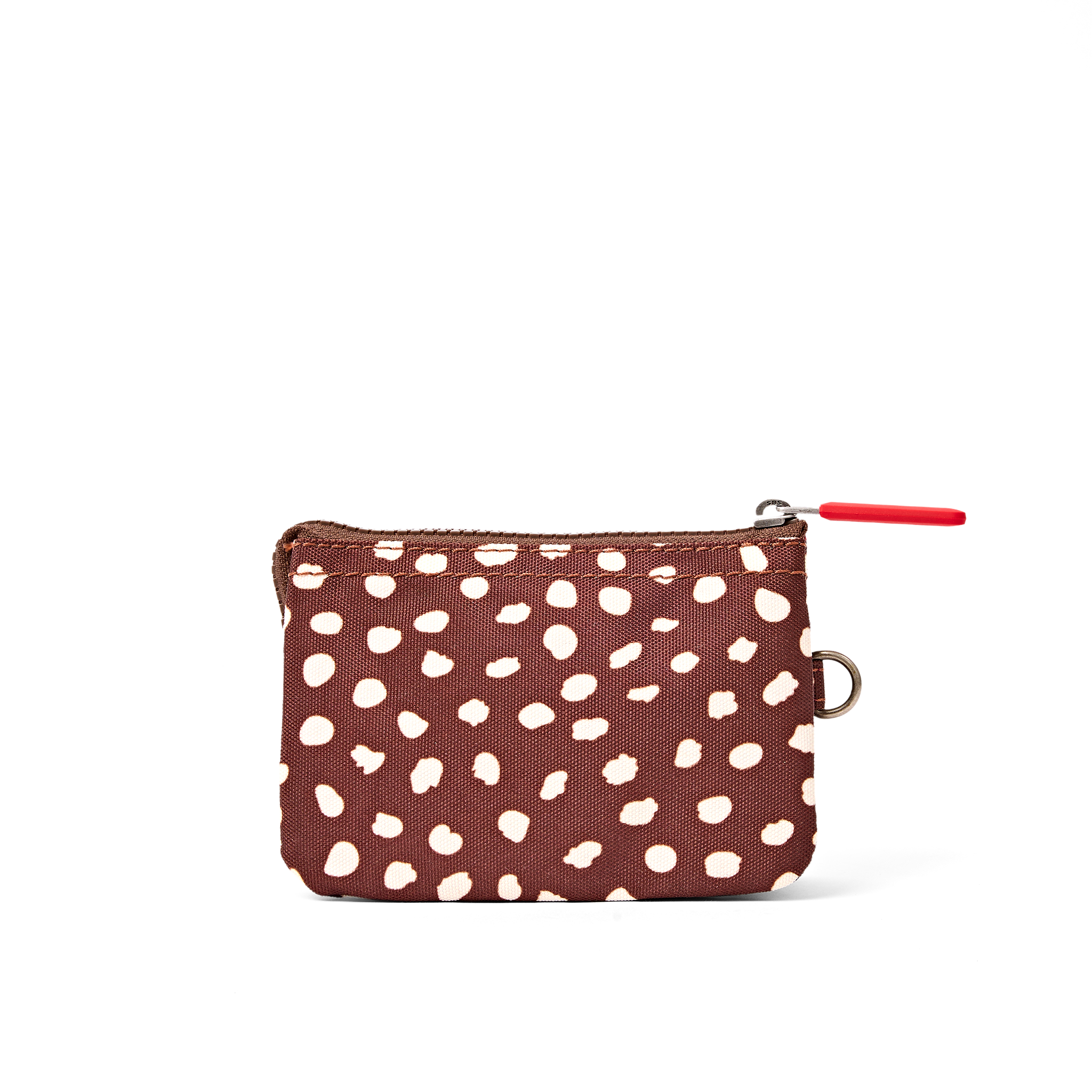 Roka Carnaby Wallet Brown Dot Small, back view (3)