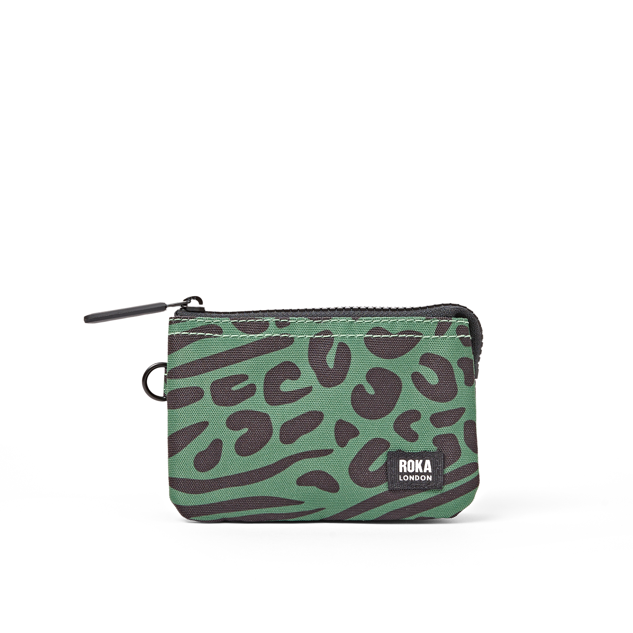 Roka Carnaby Wallet Mixed Animal Artichoke Small, front view (2)