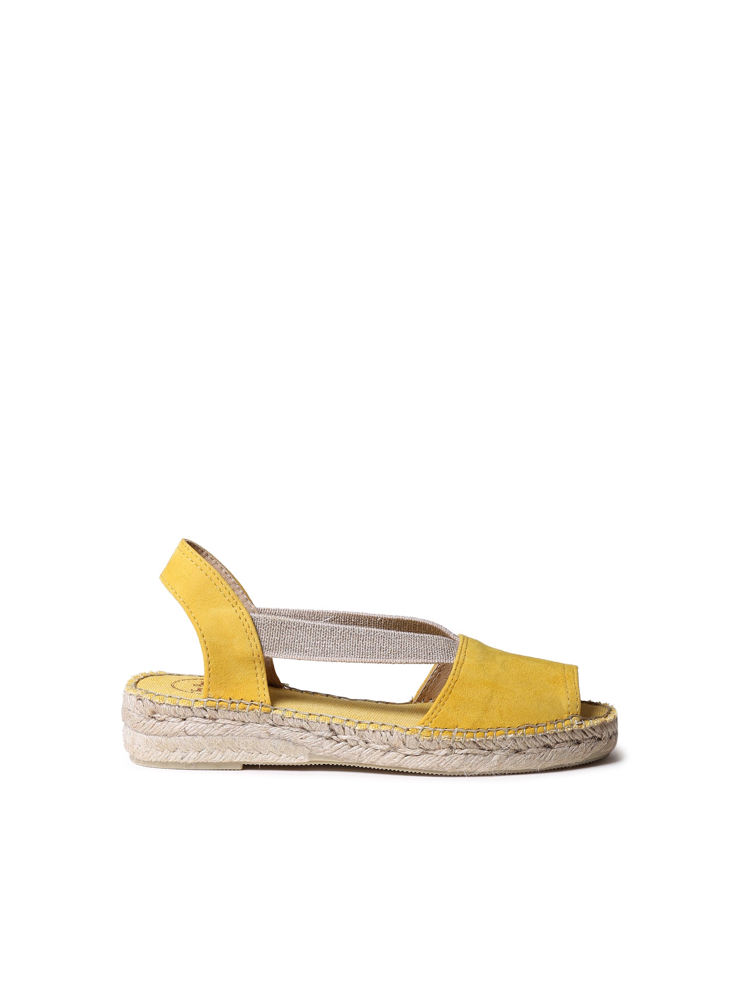 Toni Pons Ella Ladies  Spanish Yellow Suede Pull On Sandals