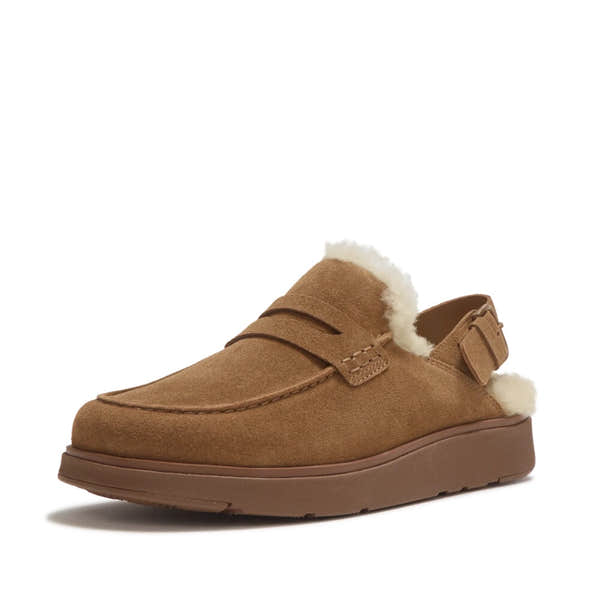 FitFlop A9L-E48, Terracotta Tan, three-quarter view.