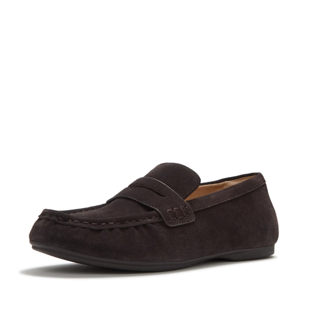 FitFlop ADD-167, Chocolate Brown, three-quarter view.