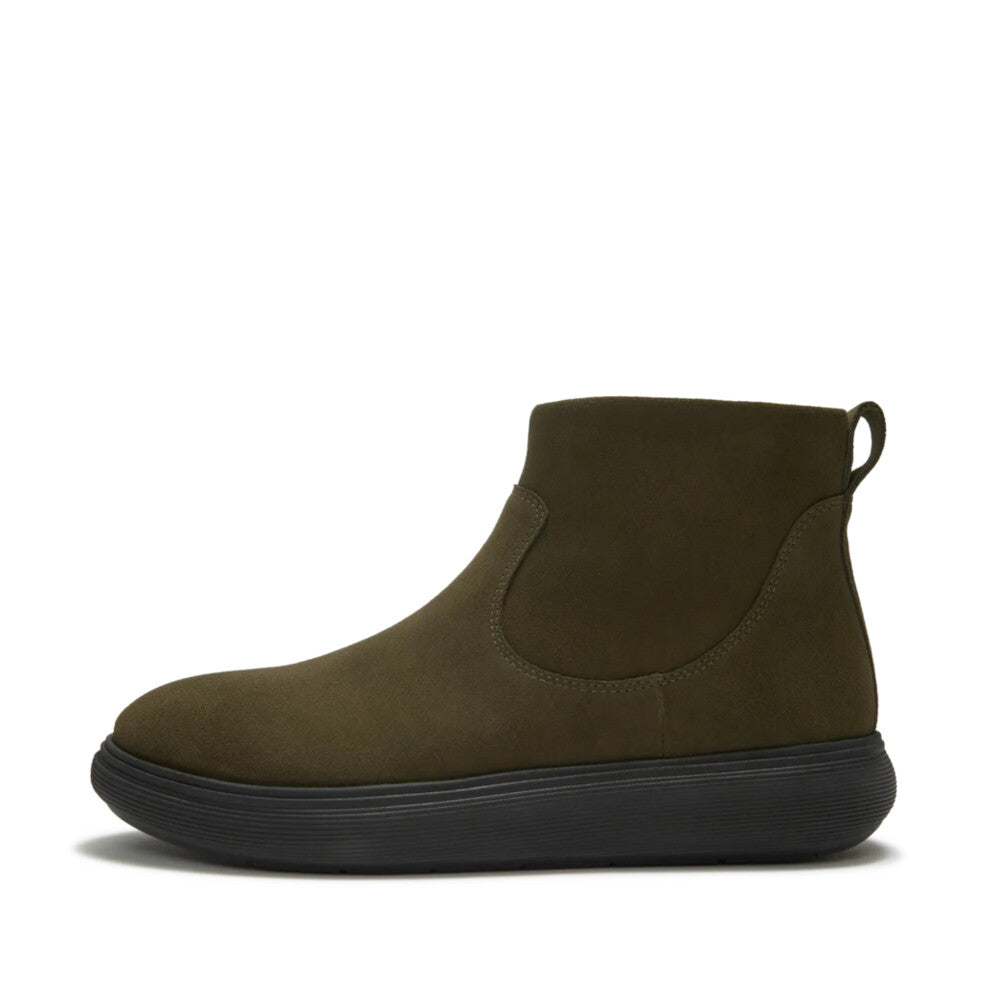 FitFlop E35-B77, Deep Olive, catalogue view side.