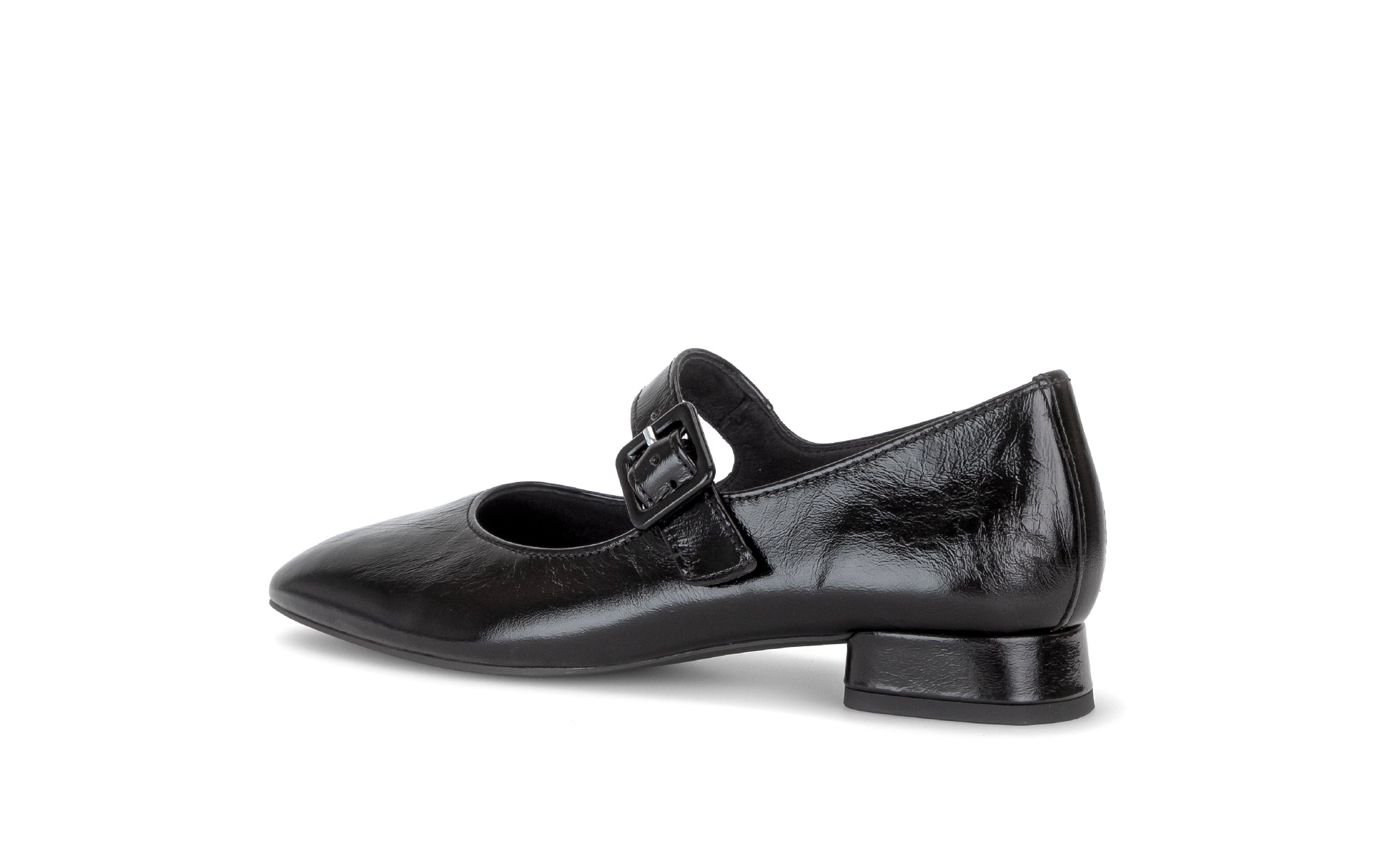 Gabor Iggy black mary jane shoes, rotating product angle 03.