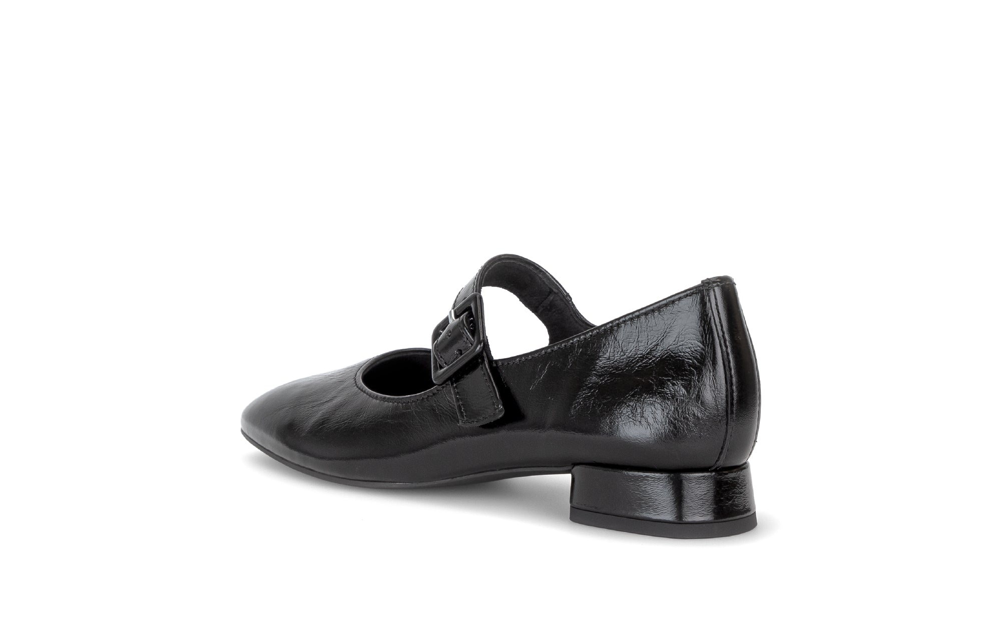Gabor Iggy black mary jane shoes, rotating product angle 04.