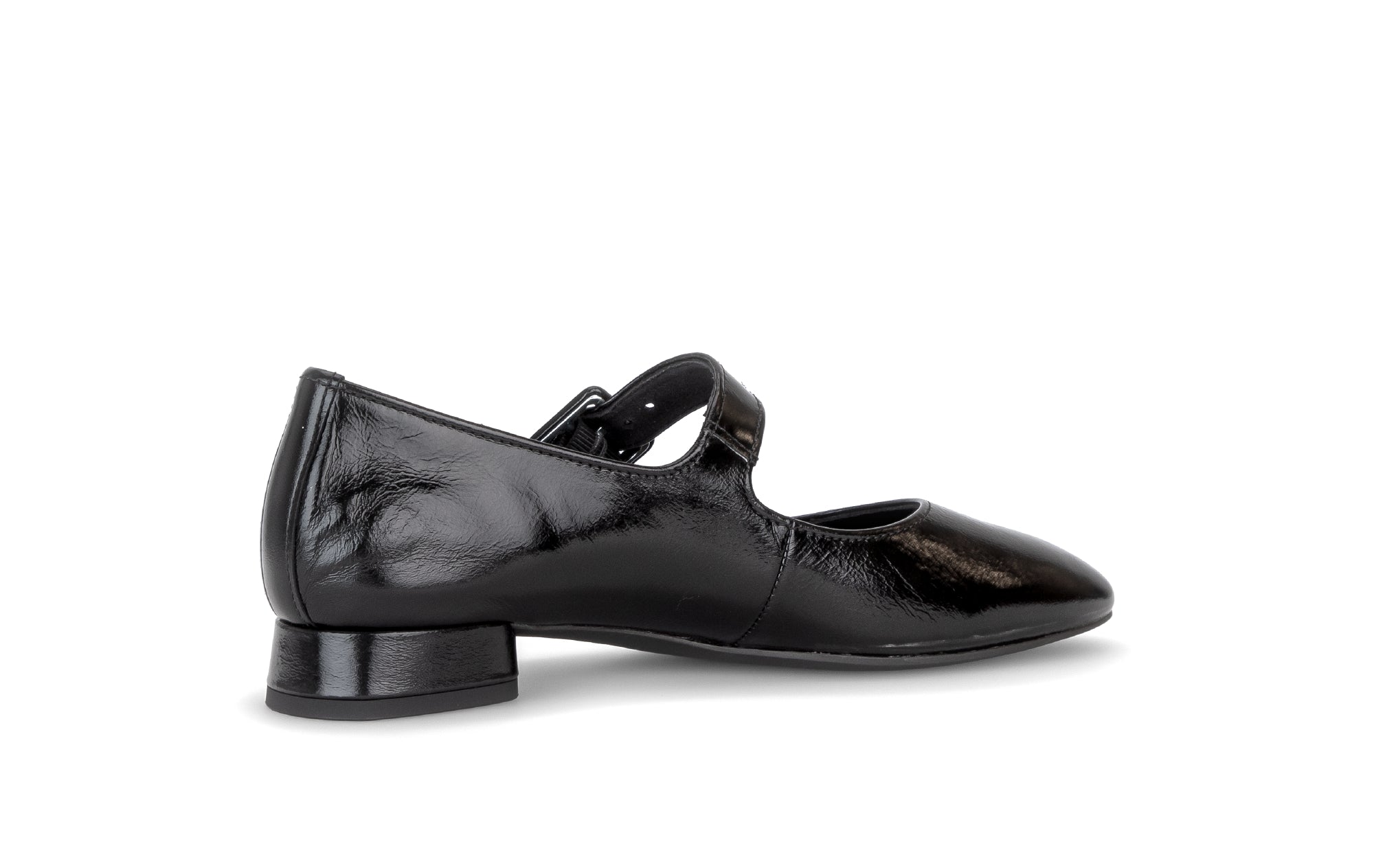 Gabor Iggy black mary jane shoes, rotating product angle 11.
