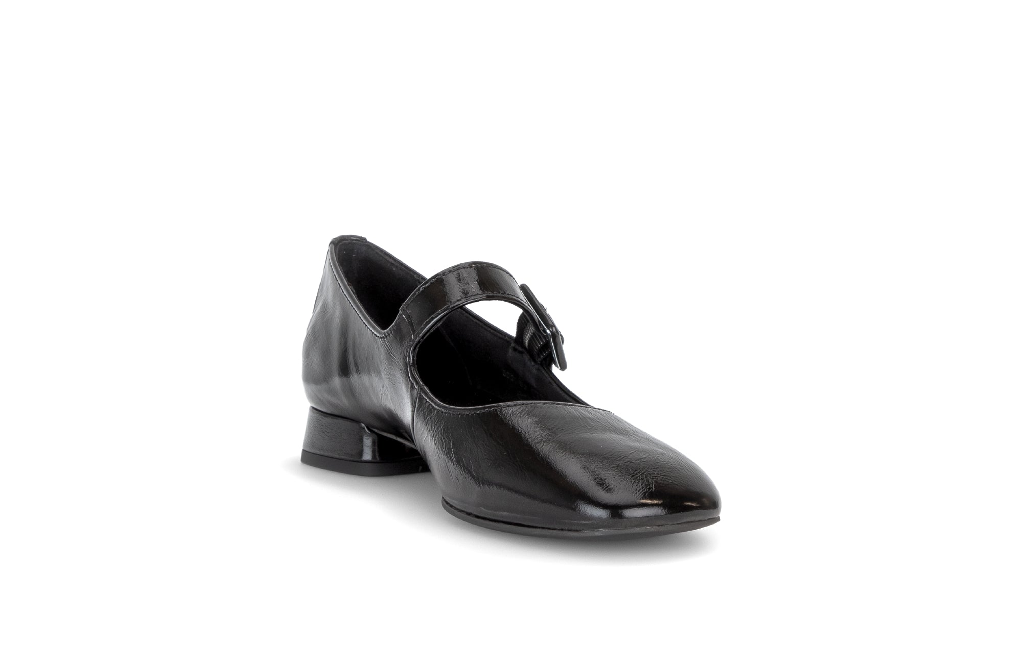 Gabor Iggy black mary jane shoes, rotating product angle 17.