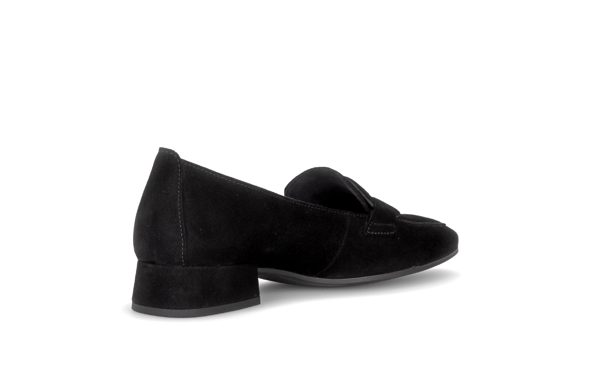 Gabor Great black loafers, rotating product angle 10.