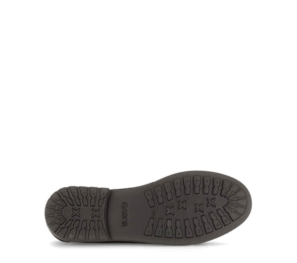 Gabor Hamble black moccasin loafers, sole view.