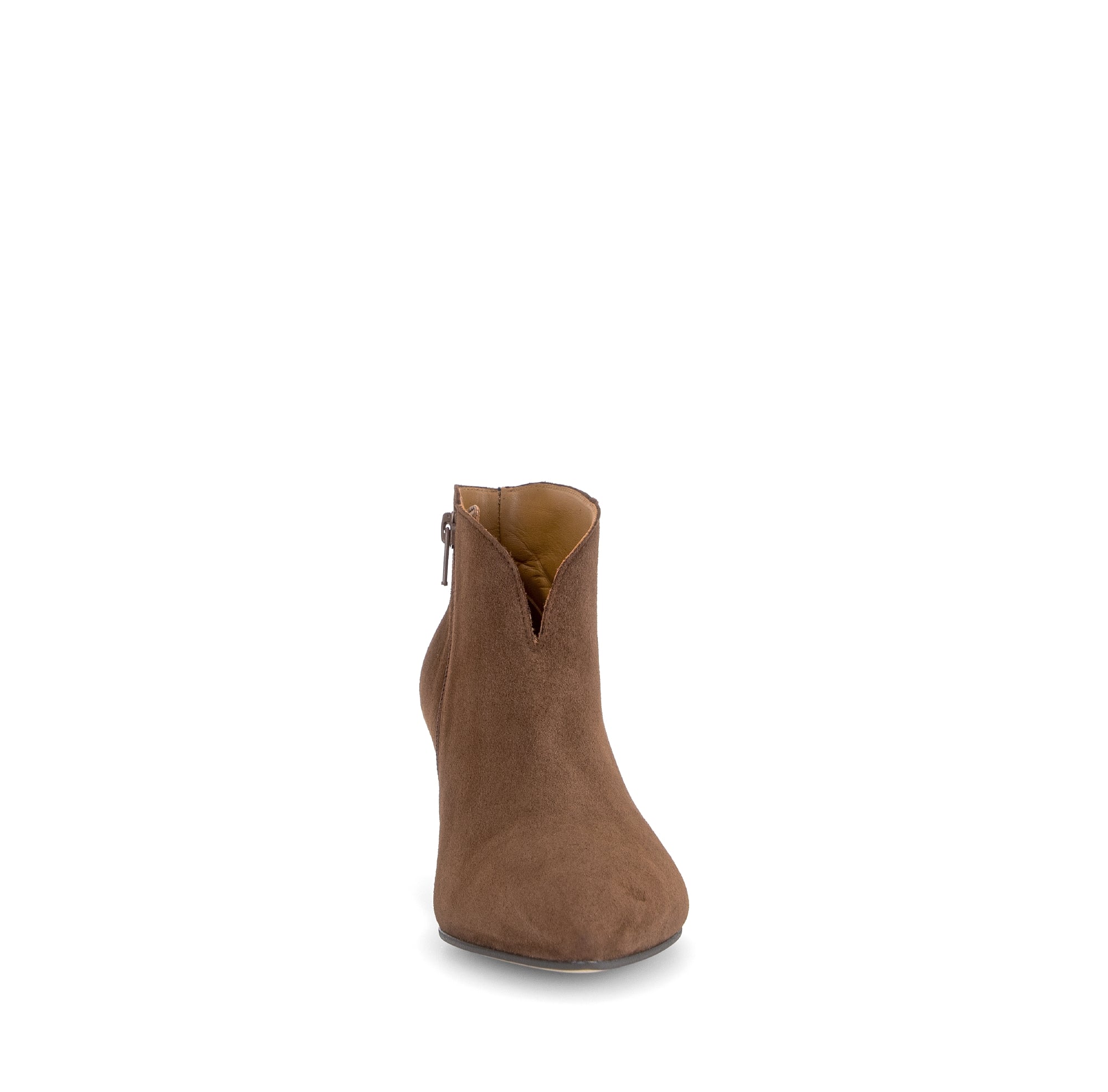 Gabor Terri cacao brown heeled ankle boots, rotating product angle 18.