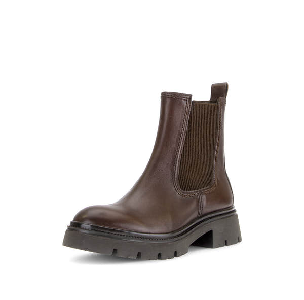Gabor 8021.01.008 Marissa in saddle tan, front three-quarter view.