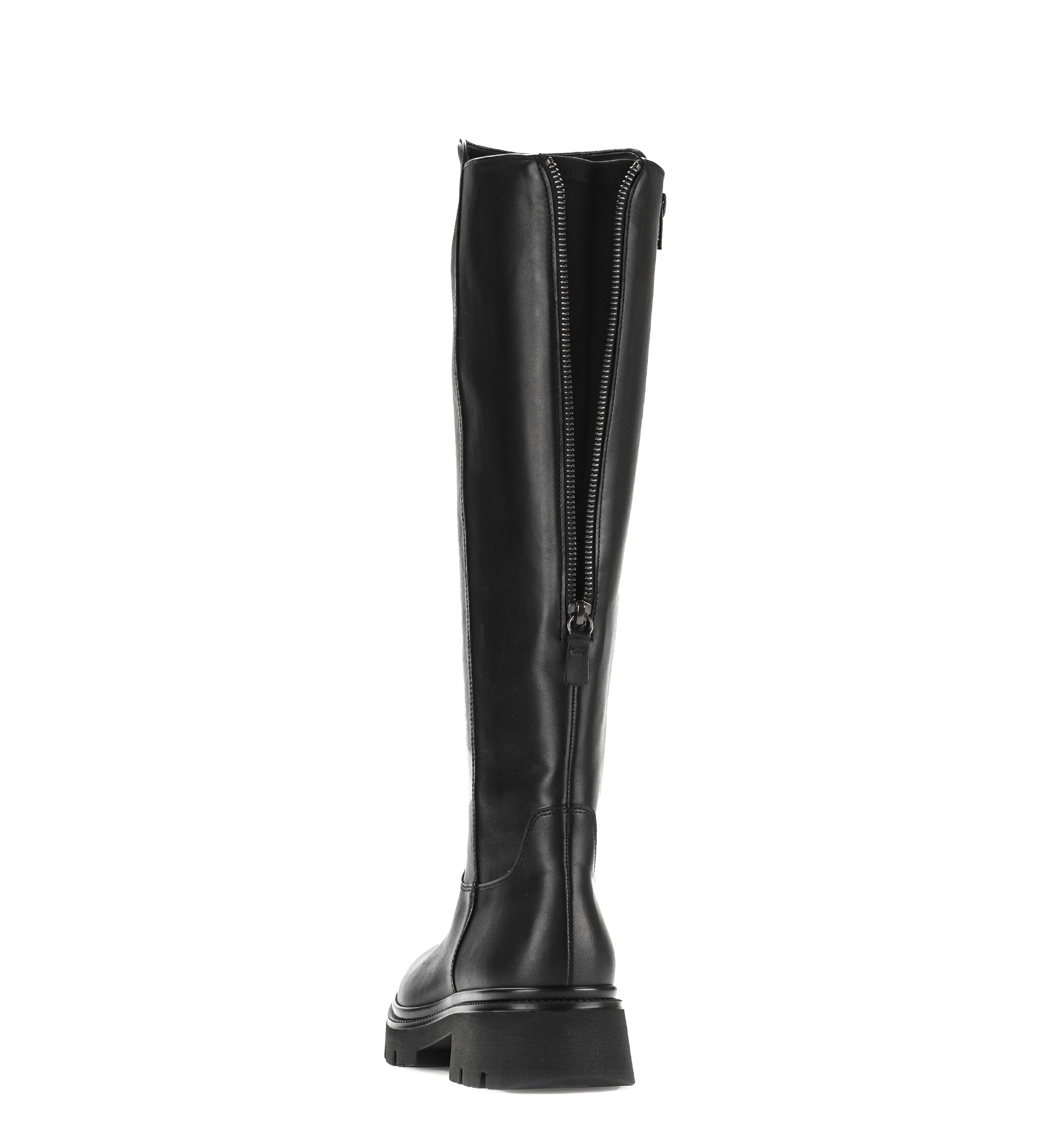 Gabor Match black knee high boots, rotating product angle 06.