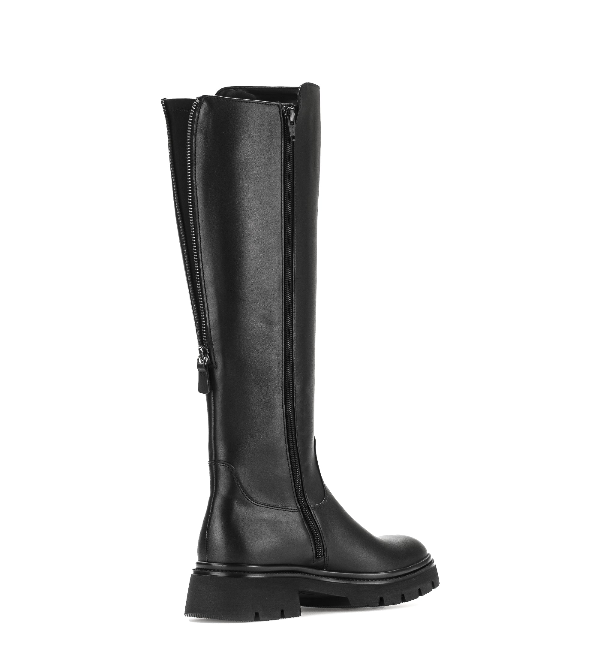 Gabor Match black knee high boots, rotating product angle 10.