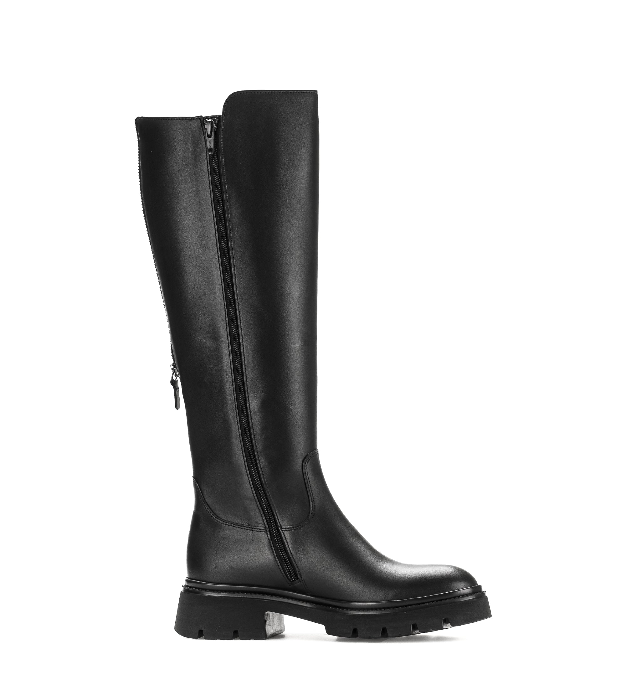 Gabor Match black knee high boots, rotating product angle 14.