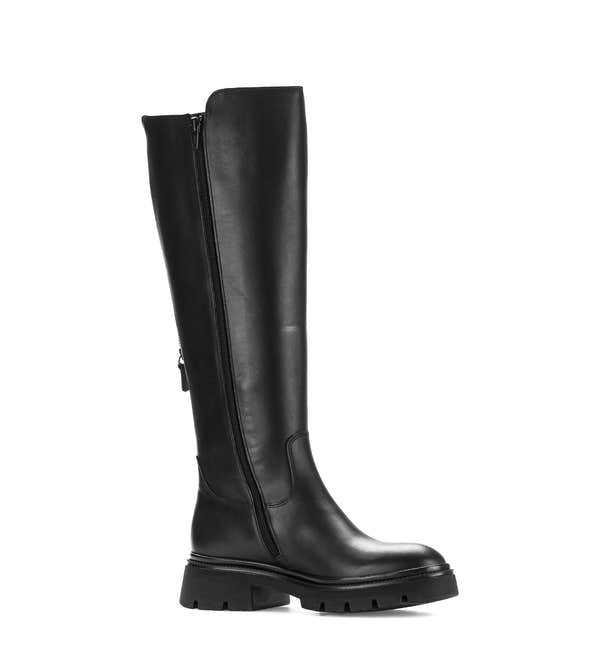 Gabor Match black knee high boots, rotating product angle 15.