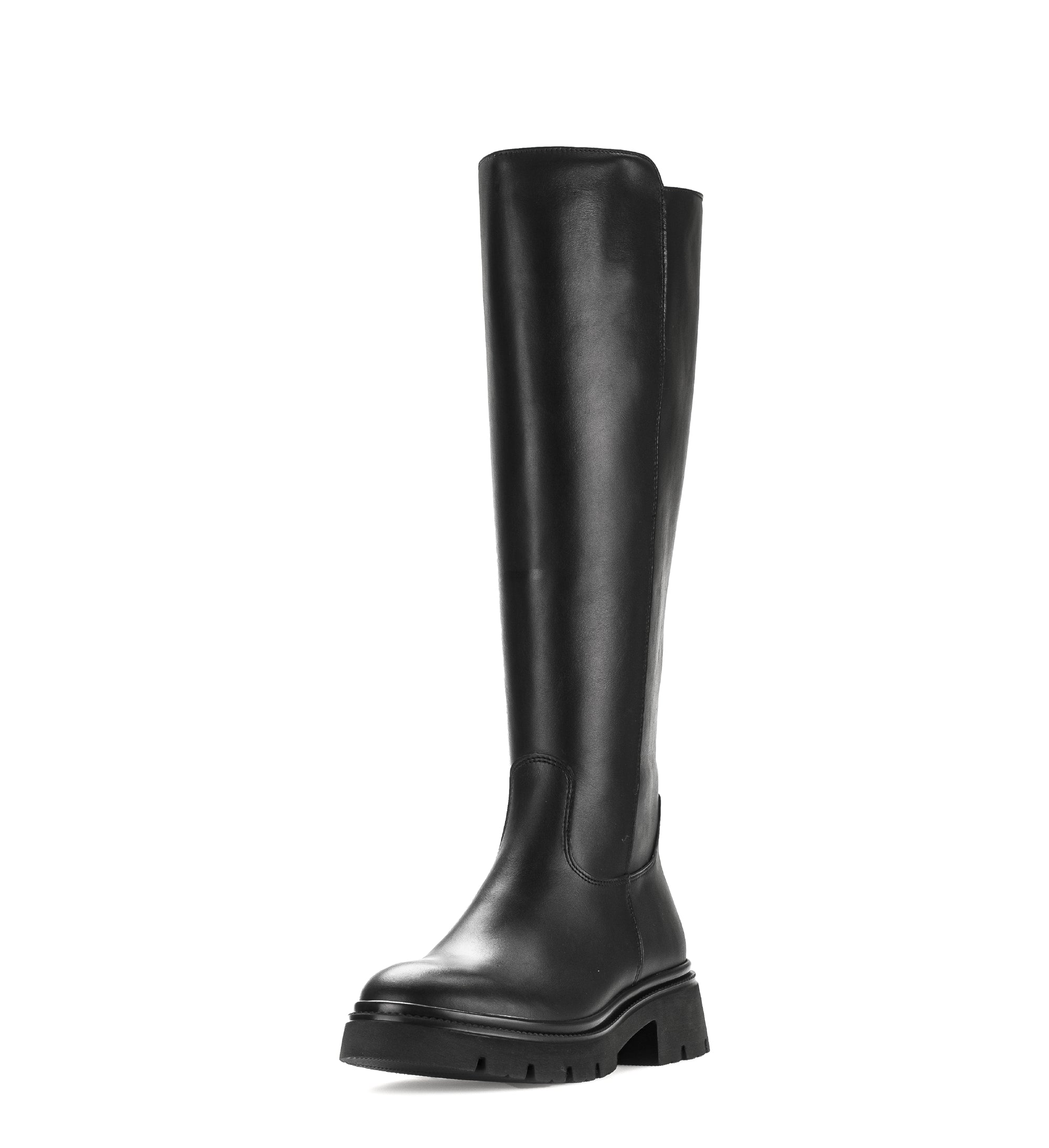 Gabor Match black knee high boots, rotating product angle 21.