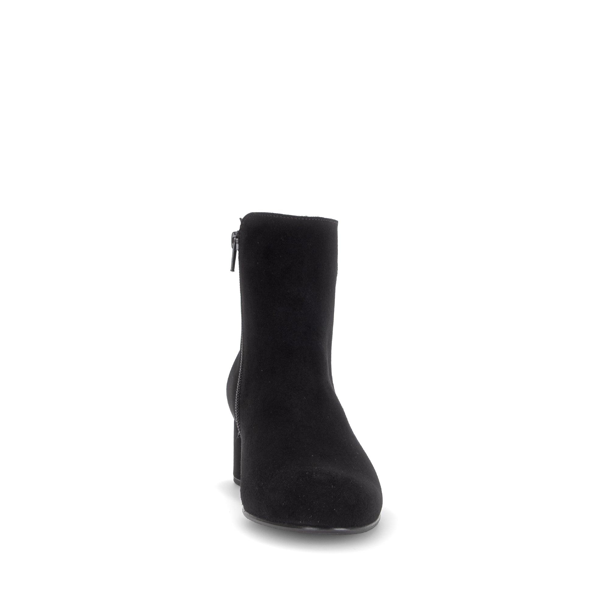 Gabor Abbey black block heel ankle boots, rotating product angle 18.