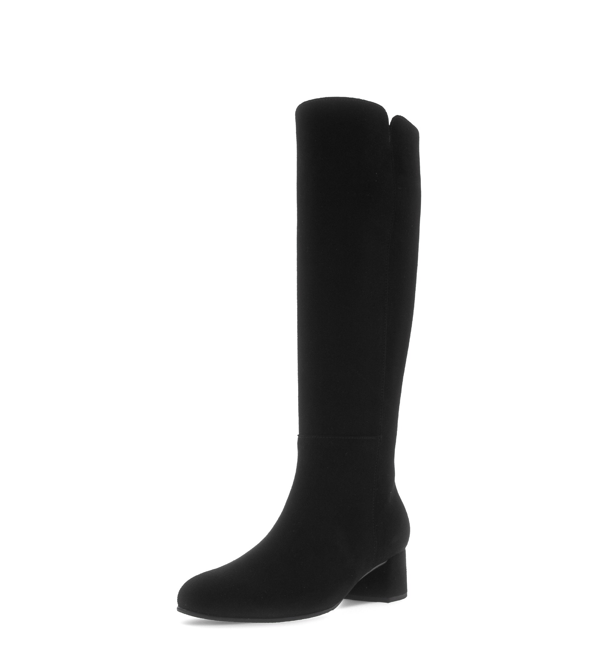 Gabor 8036.03.002 Ashby M in black, front three-quarter view.