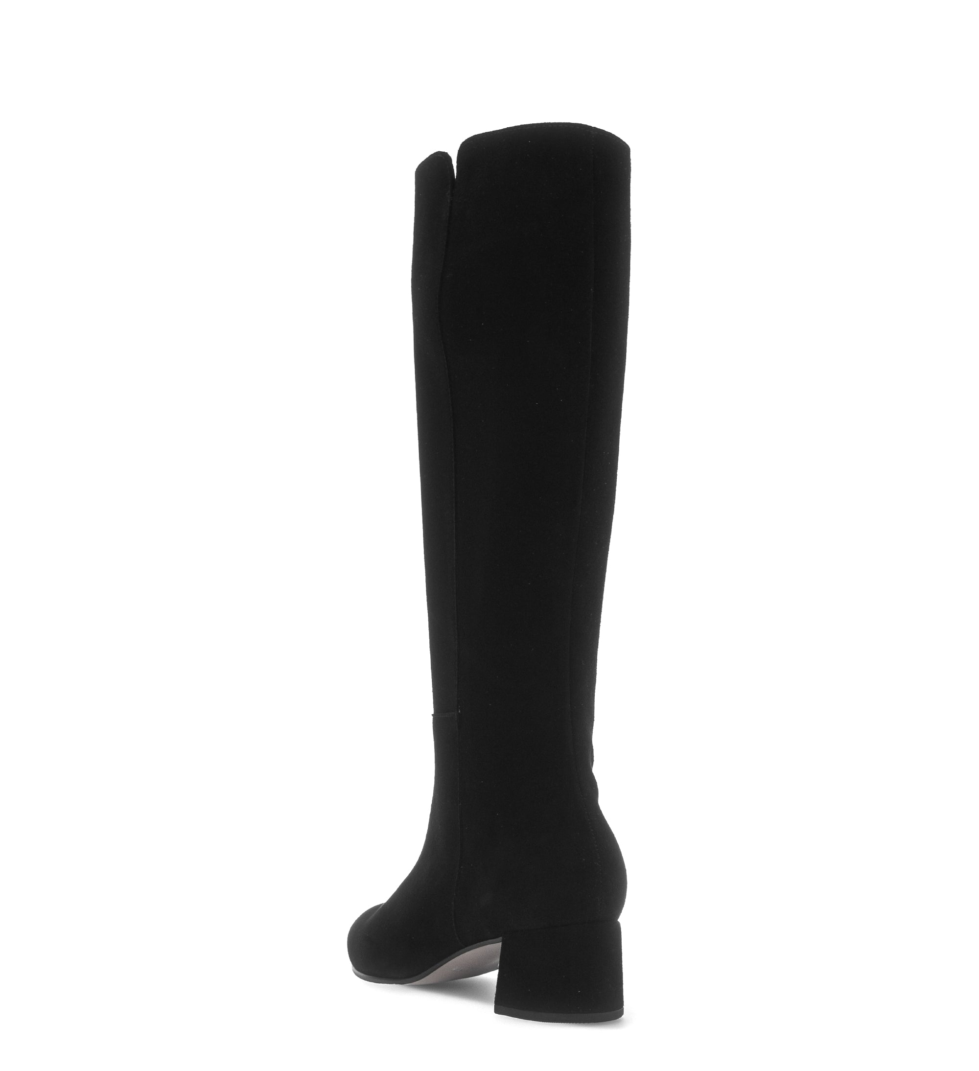 Gabor Ashby M black medium calf knee high boots, rotating product angle 05.