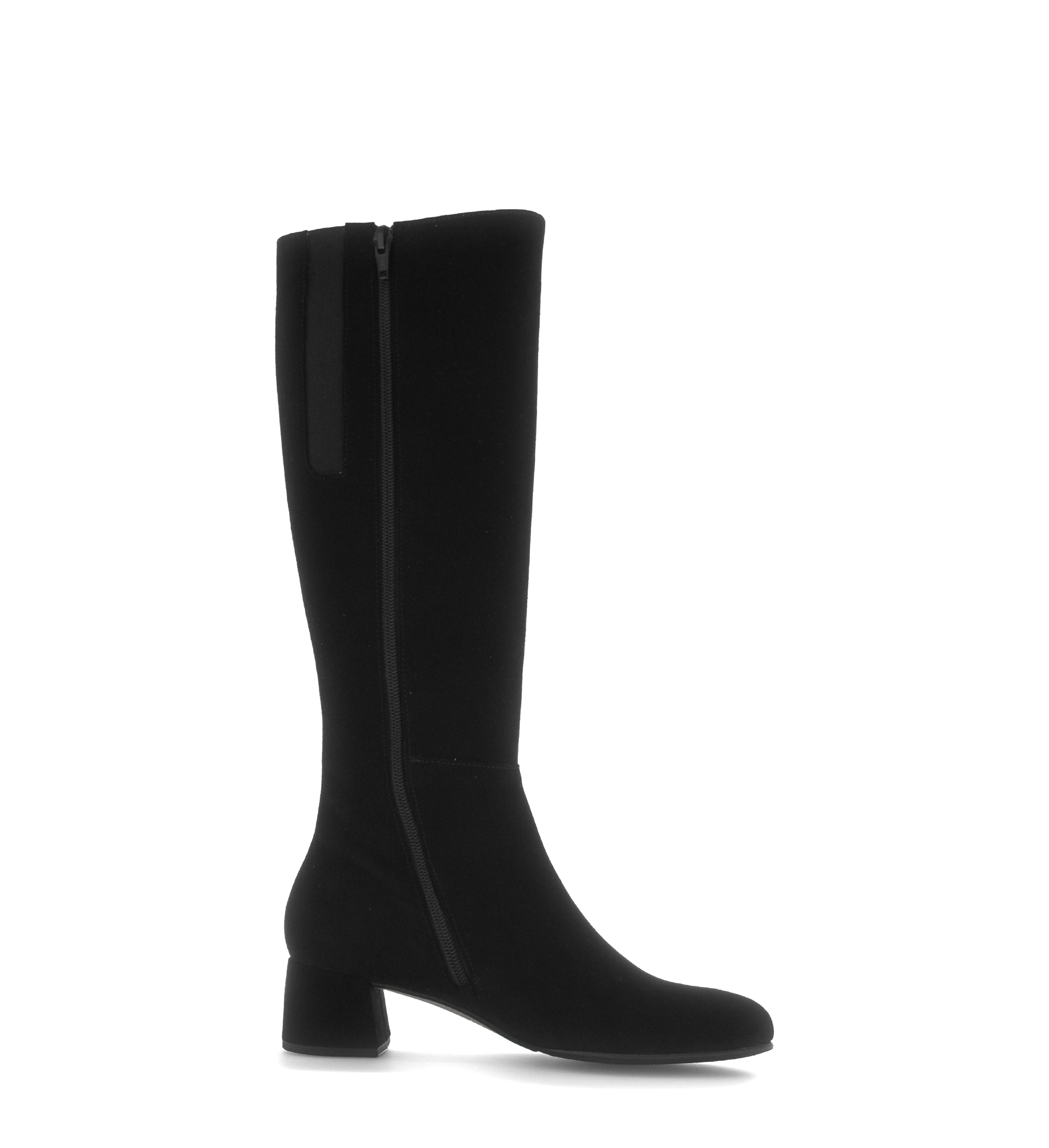 Gabor Ashby M black medium calf knee high boots, rotating product angle 14.