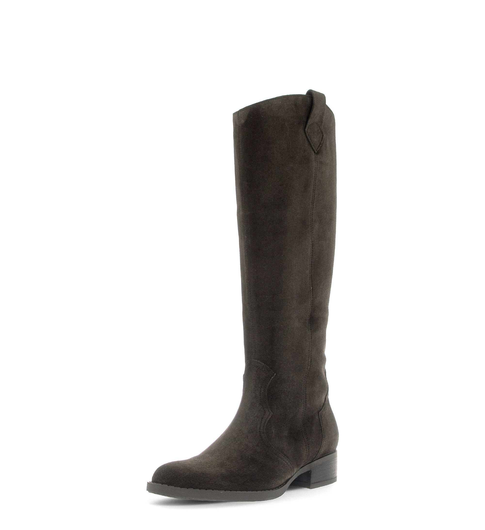 Gabor 8038.01.003 Garden in mocca brown, front three-quarter view.