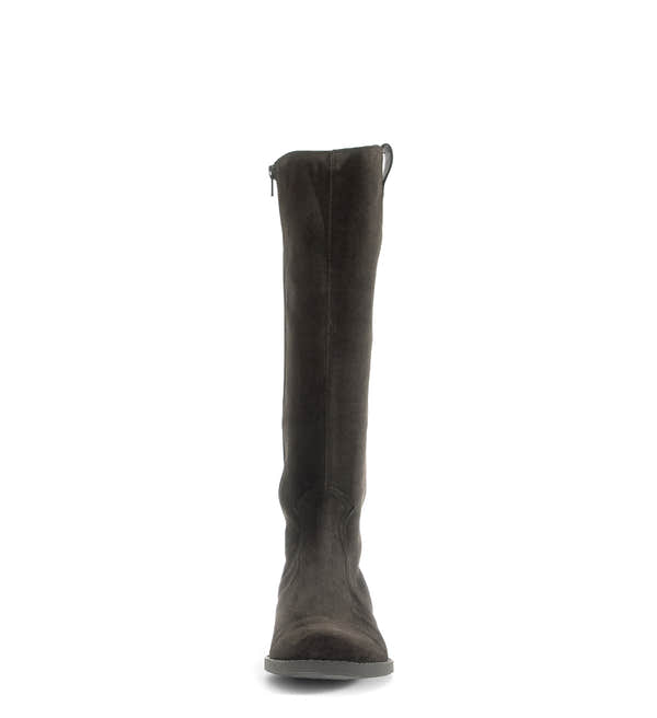 Gabor Garden mocca brown knee high boots, front view.