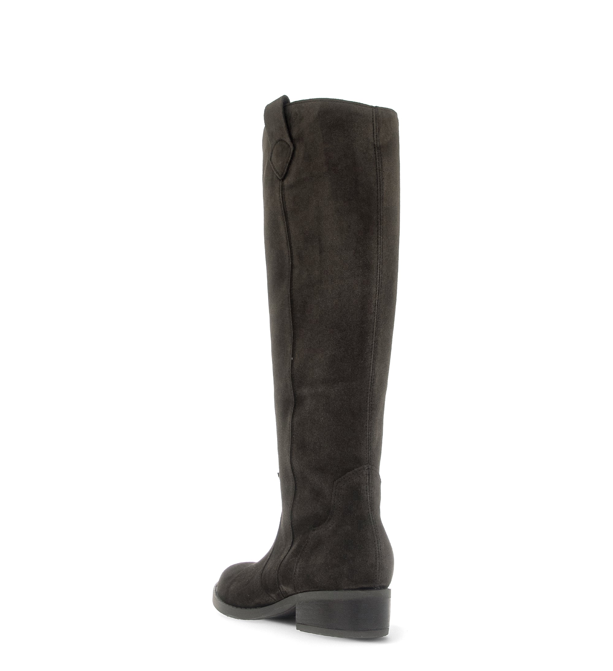 Gabor Garden mocca brown knee high boots, rotating product angle 05.
