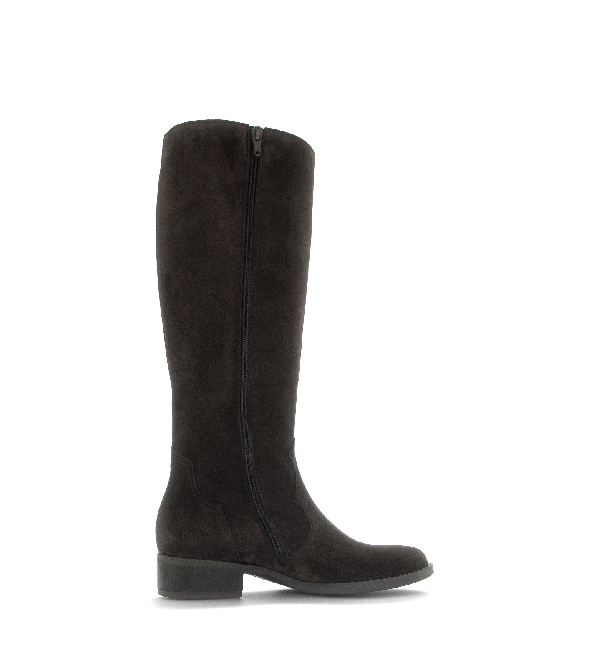 Gabor Garden mocca brown knee high boots, rotating product angle 12.
