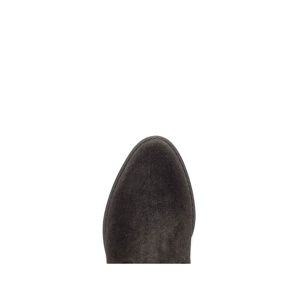 Gabor Garden mocca brown knee high boots, top view.