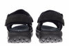 MBT Kisumu Classic Ladies Black Nubuck Arch Support Touch Fastening Sandals
